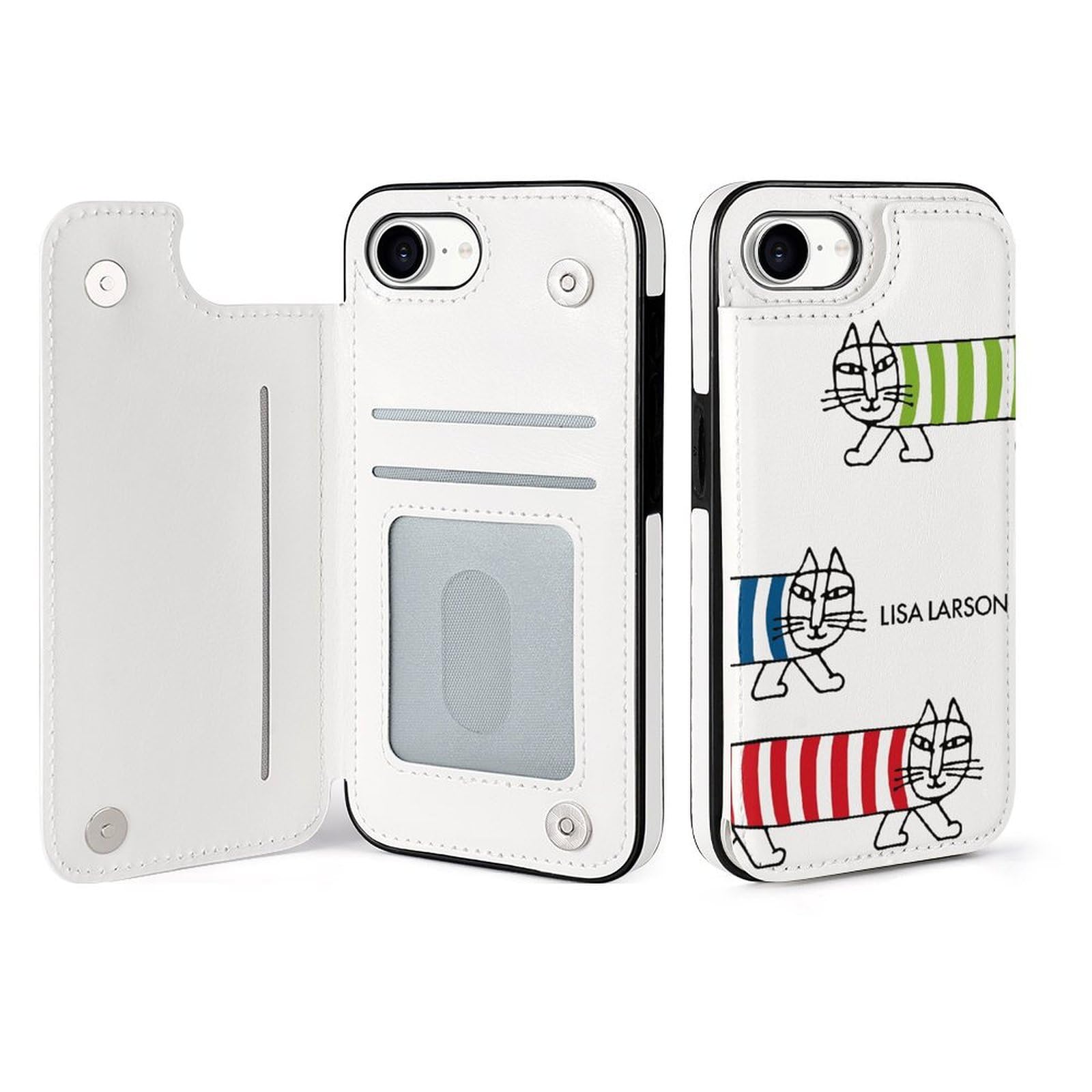 Amazon.co.jp: IPhone16E ケース 手帳型 リサ ラーソン あいふぉん16E